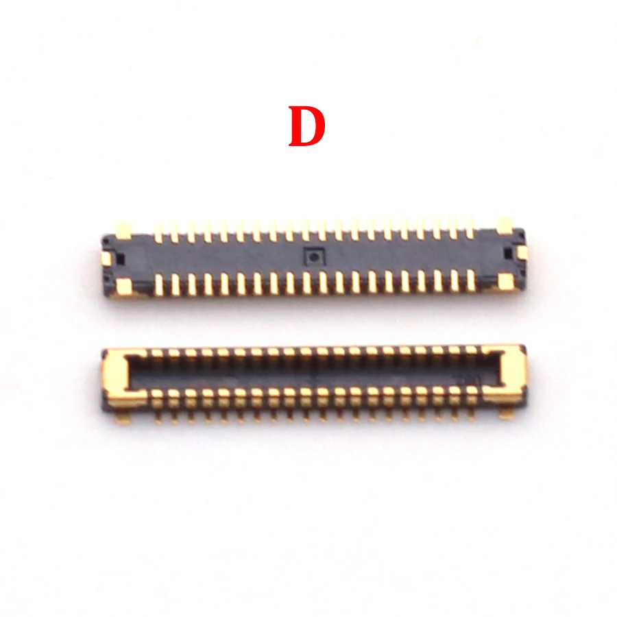 10 шт. Новый ЖК-дисплей FPC разъем для Samsung A10 A20 A30 A30S A40 A405 A40S A50 A505 A50S A70 A80 A805 A90 A905