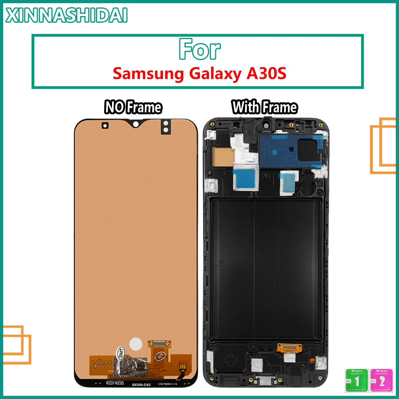 ЖК-дисплей для Samsung Galaxy A30s A307 A307F A307G A307YN сенсорный экран дигитайзер в сборе замена