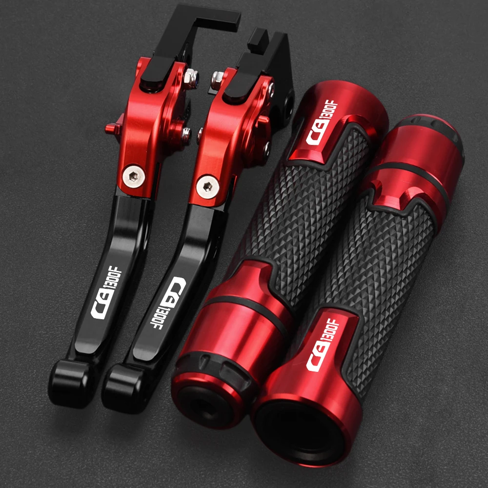 

FOR HONDA CB1300F CB 1300 F CB1300 2003-2010 2009 2008 2007 Motorcycle Adjustable Brake Clutch Levers Handlebar Hand Grips Ends