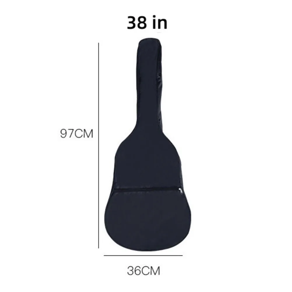 

1PC 38/40/41 Inch Guitar Bags Thickened Waterproof Cloth Instrument Bags & Cases Portable Guitar Guitar Bag Padded Backpack