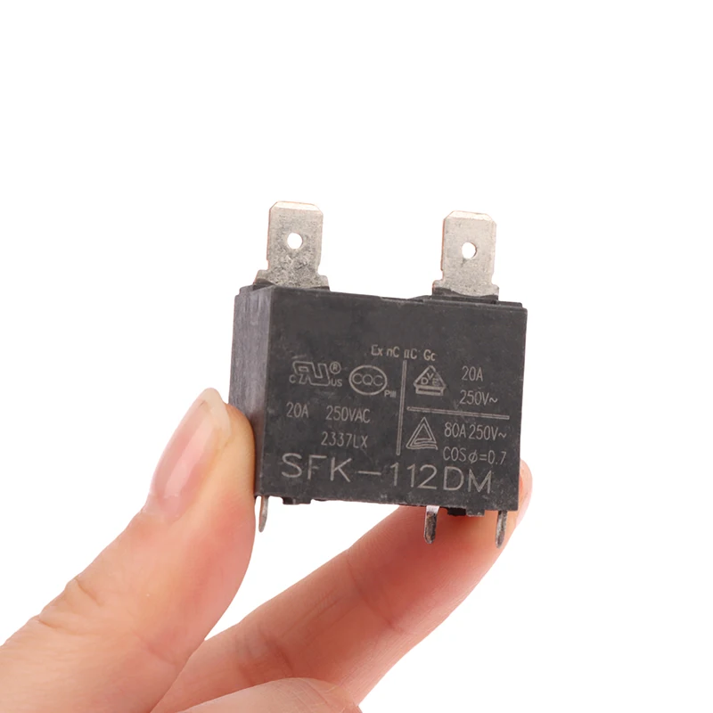 1/5 шт. SFK-112DM-12VDC 20A 250VAC 4 контакта водонагреватель микроволновая печь реле