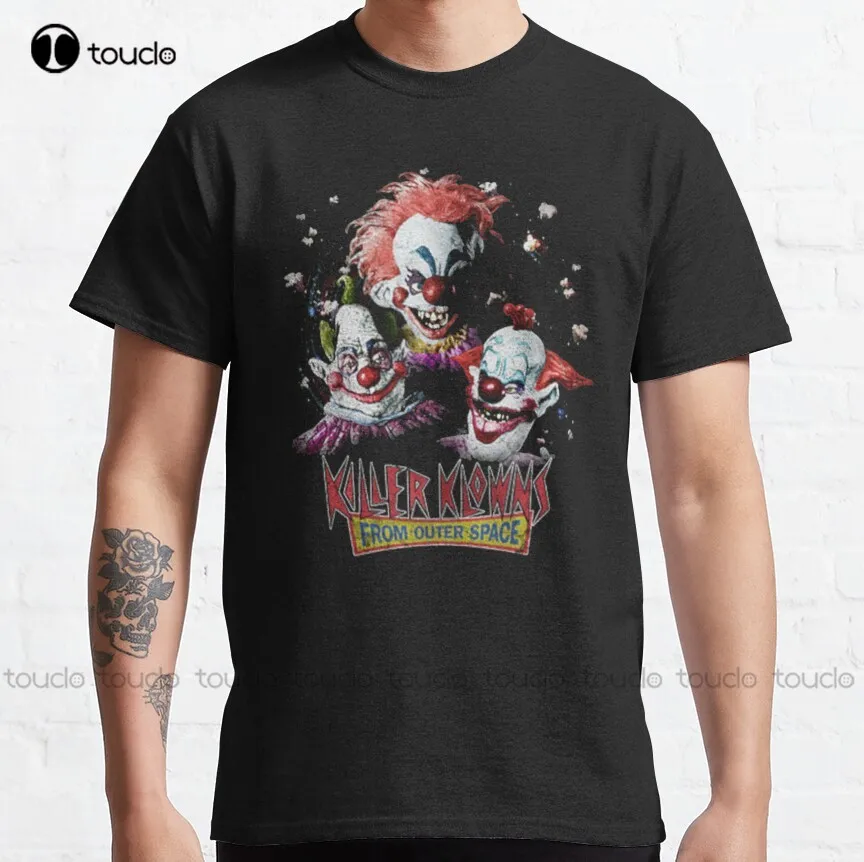 

Killer Klowns T-ShirtKiller Klowns Classic T-Shirt funny t shirts for men Custom aldult Teen unisex digital printing xs-5xl