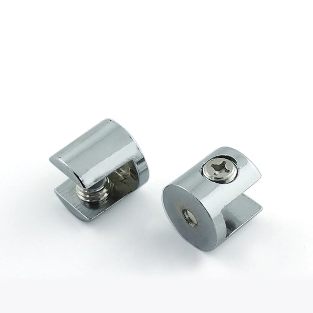 8 шт. стеклянный кронштейн фиксированный зажим утолщенный регулируемый винт