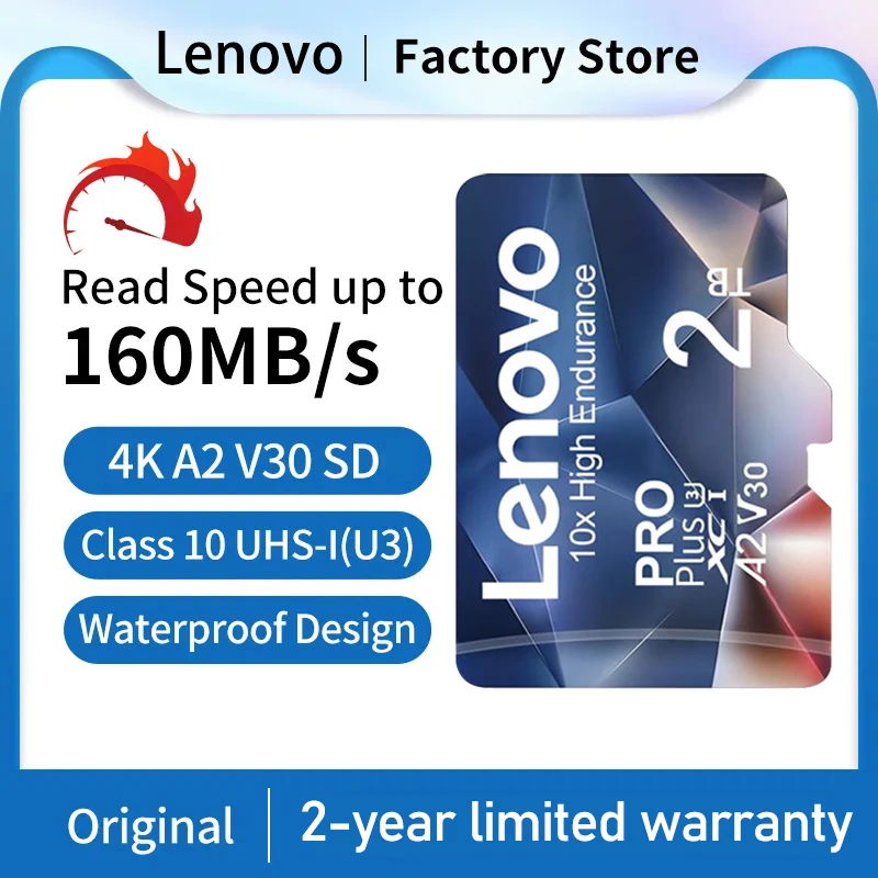 

Lenovo Micro Tarjeta SD Alta Velocidad 2TB 1TB 512GB 256GB 128GB UHS-I SD/TF Memory Card Portable SD Card For Nintendo Switch