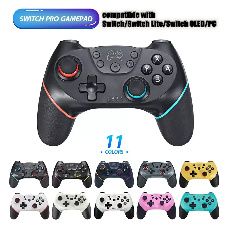 

Bluetooth-compatible Pro Gamepad for N-Switch NS-Switch NS Switch Console Wireless Gamepad USB Joystick switch Pro Controller