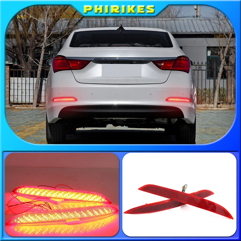 

Задний фонарь для Hyundai MISTRA 2014-2016, стоп-сигнал, светодиодный задний фонарь багажника