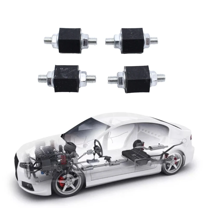 

Fuel Feed Pump Holding Bracket Rubber M6-Thread Intercooler Holder Bearing Mount