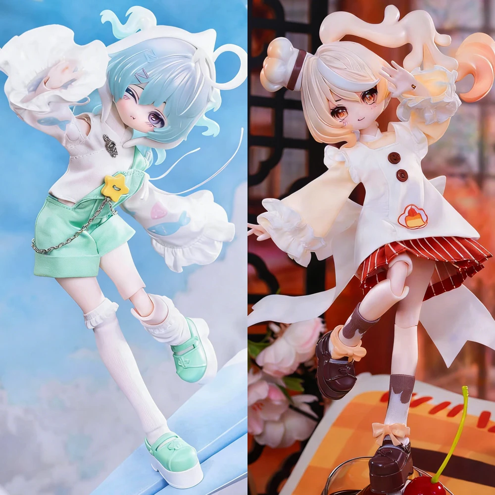 Фото В наличии Оригинальная коллекционная кукла Come4free Lucky Little Sign Spirit 1/8 BJD в слепой коробке, шарнирная кукла, милая фигурка-украшение, подарок для девочек №4
