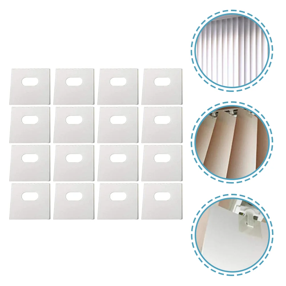 

Curtain Repair Patches Vertical Blind Fixer Parts Tabs Replacement Slats Blinds Sheer Drapes