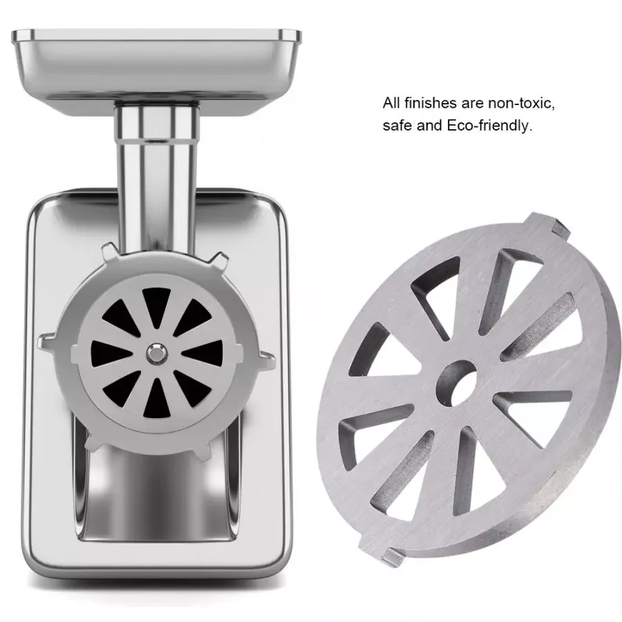 

7mm Hole Meat Grinder Net Knife Crusher Mincer Plate Disc Knife Meat Grinder Parts