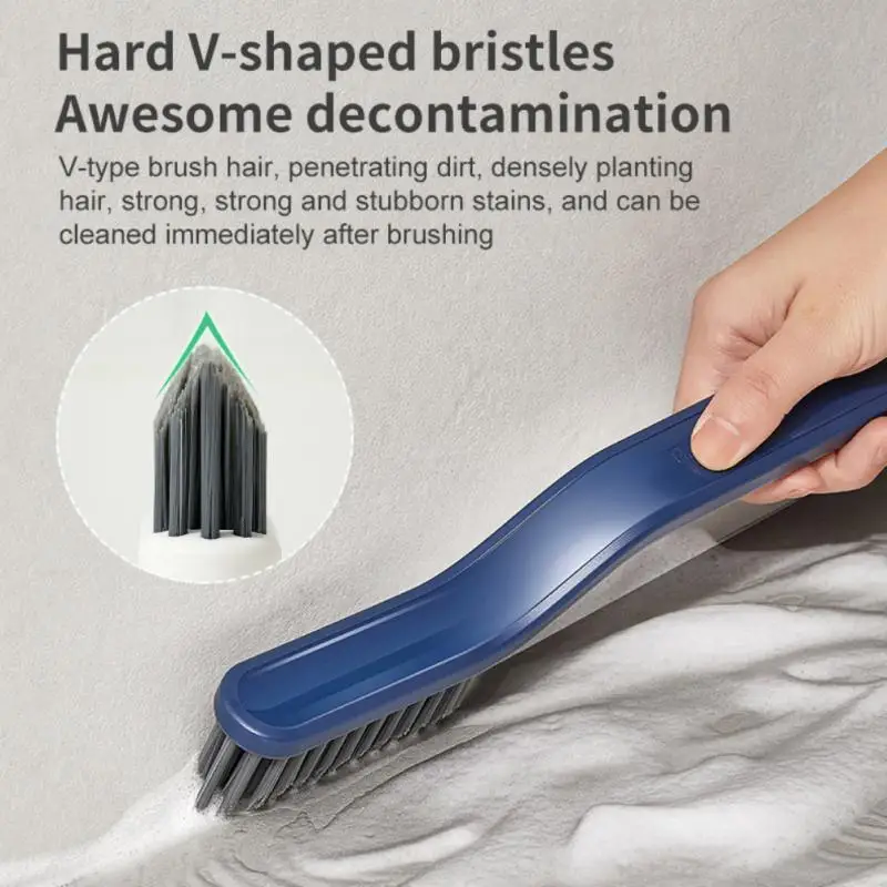 

Clean Narrow Brush 2-in-1 Multipurpose Bathroom Tile Floor Gap Cleaning Brush Window Groove Brush Household Corner Cleaning Tool