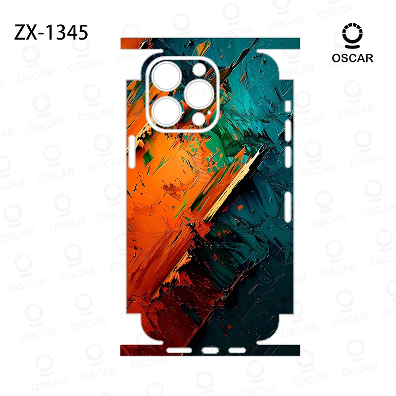 Фото Защитная пленка OscarSkinZ Wrap для iPhone 17, 16 Pro Max, 15, 14 Plus, 13, 12 Mini, наклейка на заднюю панель, защитная пленка для боковых рамок и задней панели №5