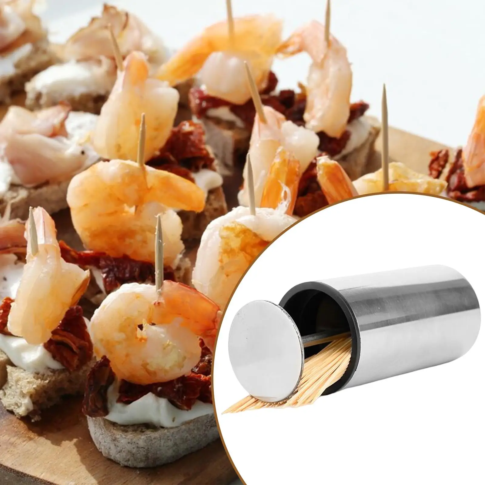 

Прижимная коробка для зубочисток, удобная прочная фотография для обеденного стола, кухни