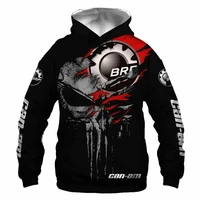 2022 new brp can am team hoodie motor racing club hoodie sweatshirt 3d print pullover sportswear top grade racing hoody jacket