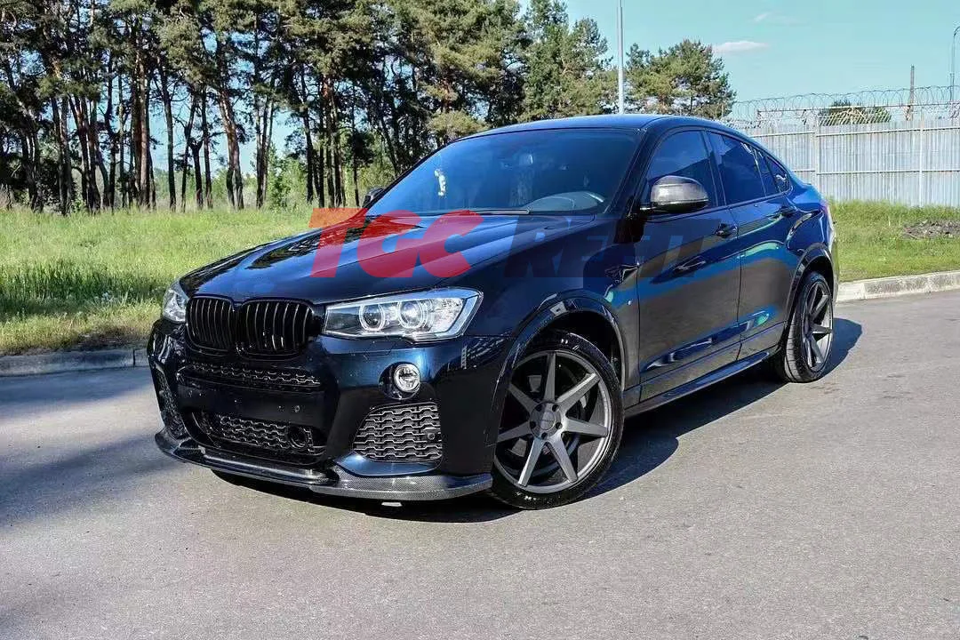 Для BMW X3 F25 X4 F26 MT комплект кузова автомобиля 2014 Up углеродное волокно 3D стиль