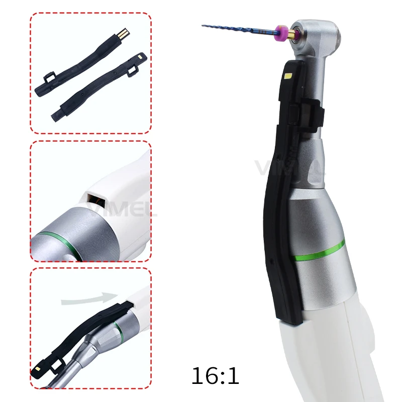 Den tal Equipment Endo Motor Led Lamp 16: 1 Reduction Contra Angle Беспроводная эндодонтическая машина для определения корневых каналов (art.: 3920cc8ccdcf1) - 3920cc8ccdcf1