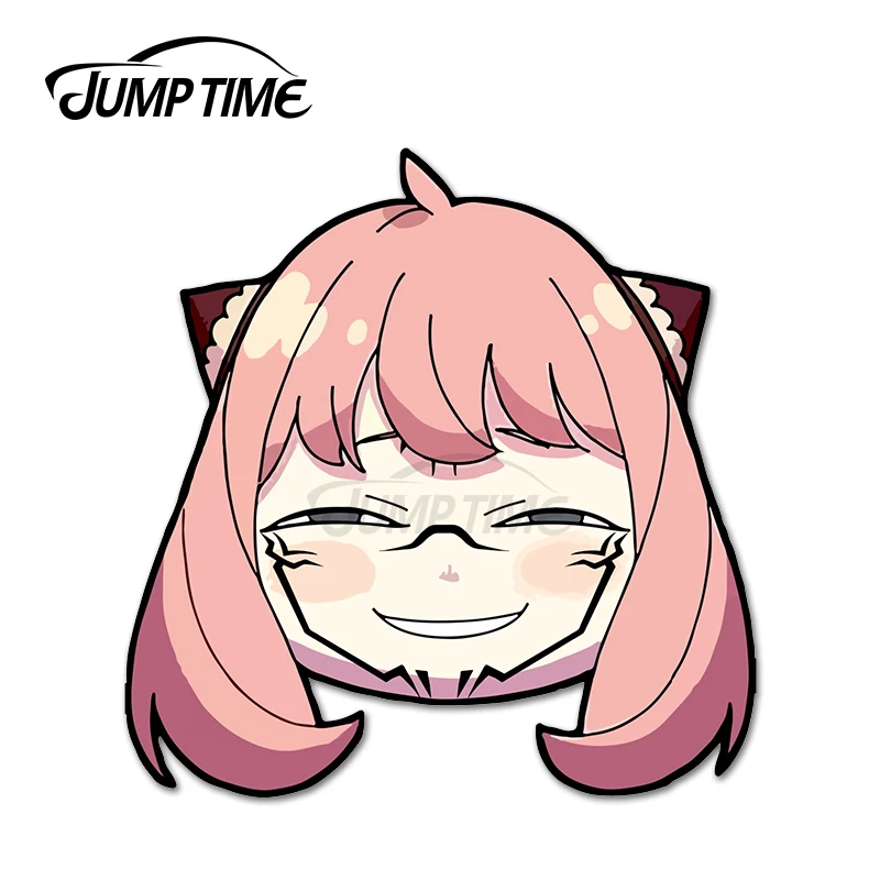 JumpTime 13x8 7 см шпионская семья x искусственный бампер Sukuna виниловые наклейки на