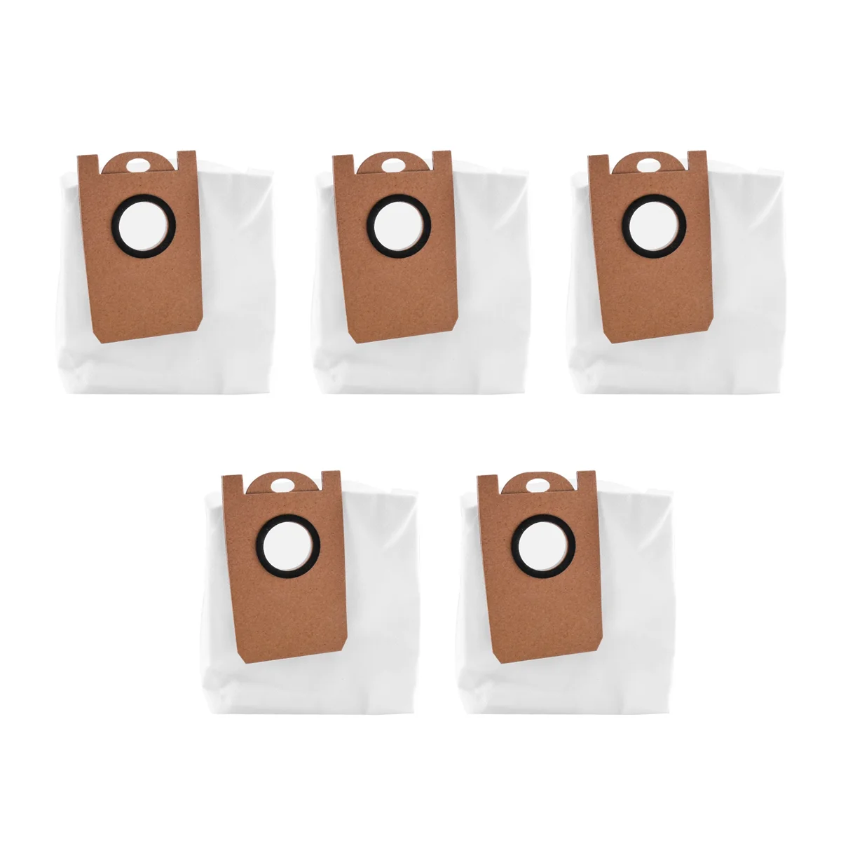 

5 PCS Dust Bags Replacement for Uoni V980MAX V980PLUS Robot Vacuum Cleaner Dust Bag