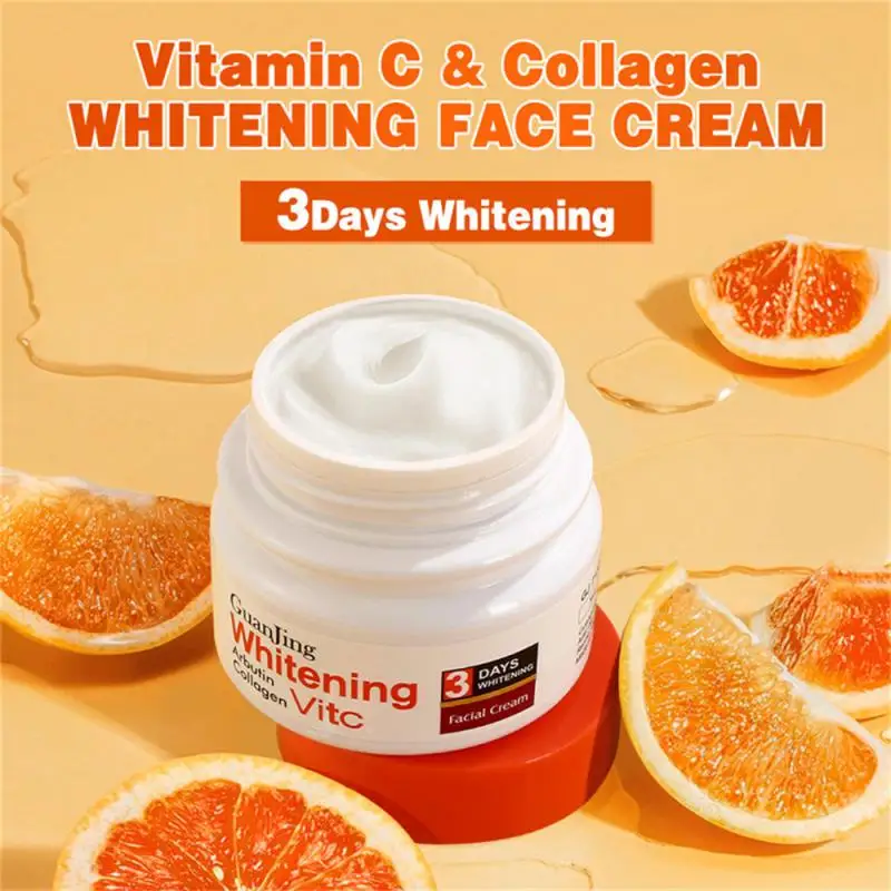 

Vitamin C Face Cream Brightening Complexion Improving Dullness Whitening Face Cream Firming Skin Nourish Cream Skin Care Product