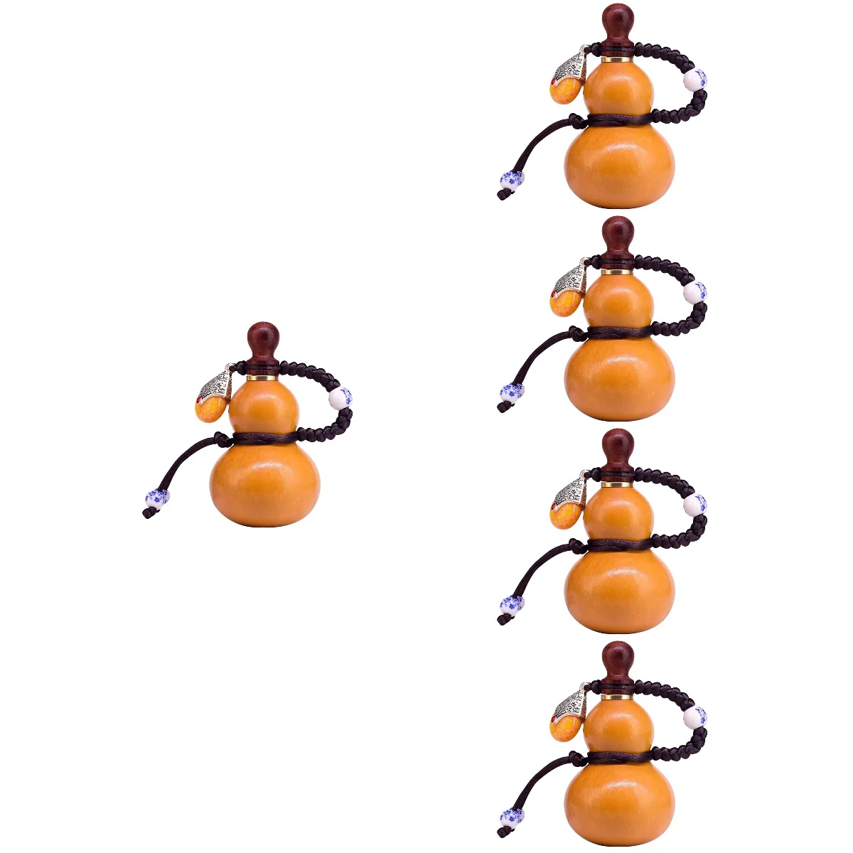 

5x Natural Drinking Gourd Holder Bottle Gourd Bottle Gourd Bottle for Party Festival Favor Deor Photography