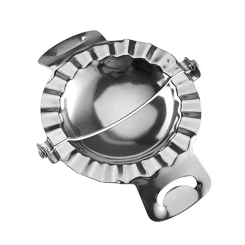 Изготовитель пельменей из нержавеющей стали портативная ручная моющаяся форма