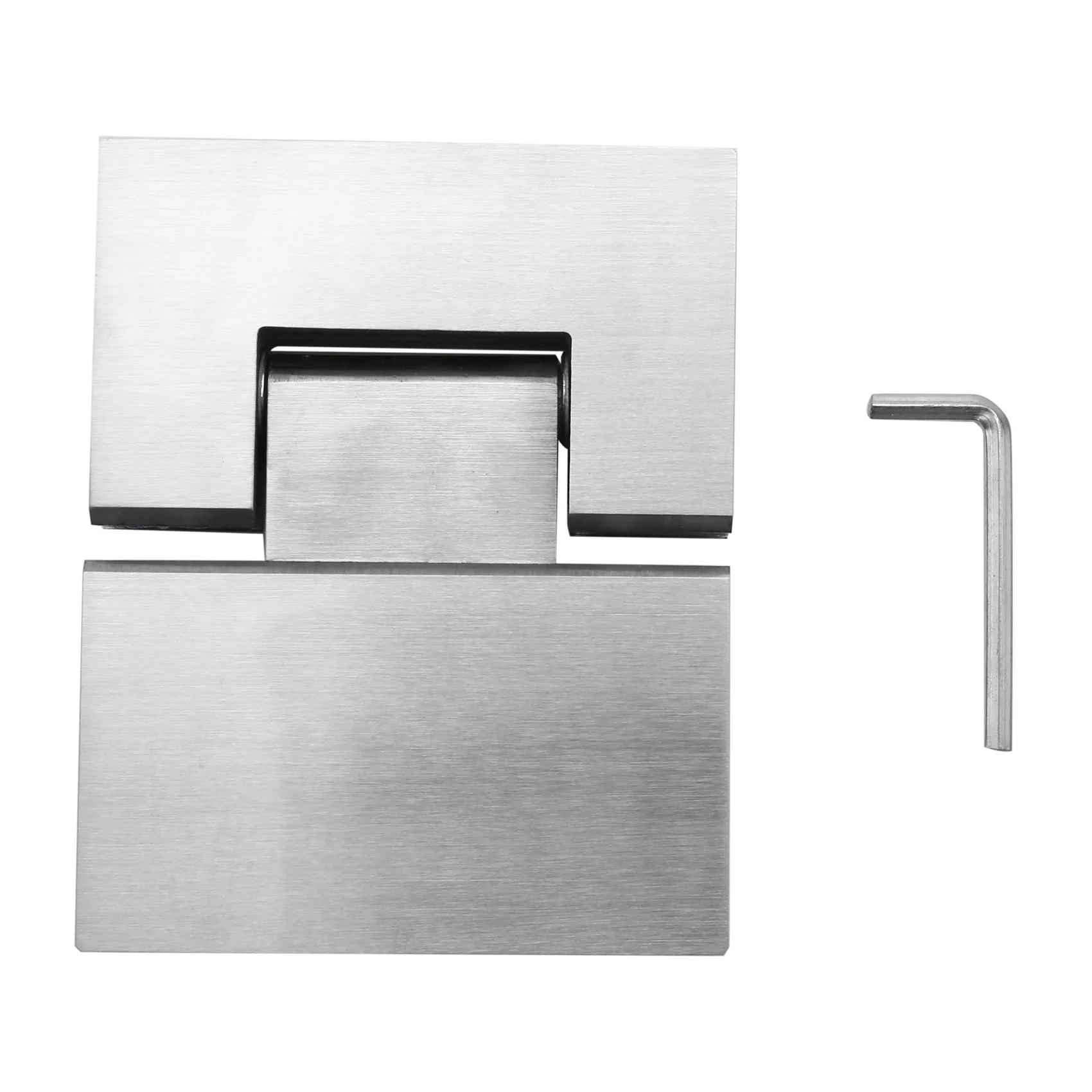 

Heavy Duty 180 Degree Glass Door Cabinet Showcase Cabinet Clip Glass Shower Door Hinge Stainless Steel Polished