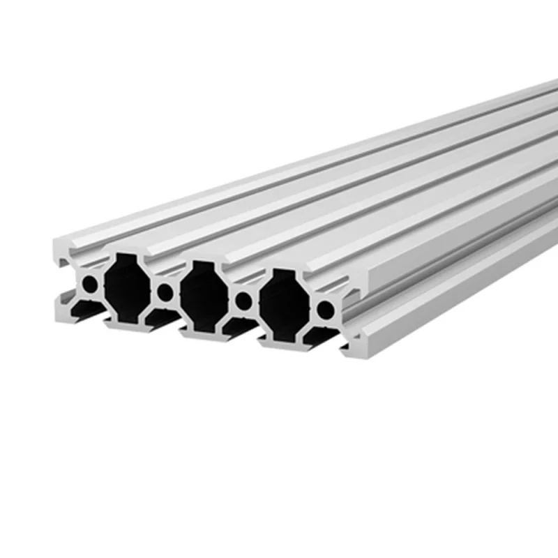 

1PC Silver 2080 V-Slot Aluminum Extrusions 20x80mm Aluminum Profile Extrusion Frame for CNC Laser Engraving Machine