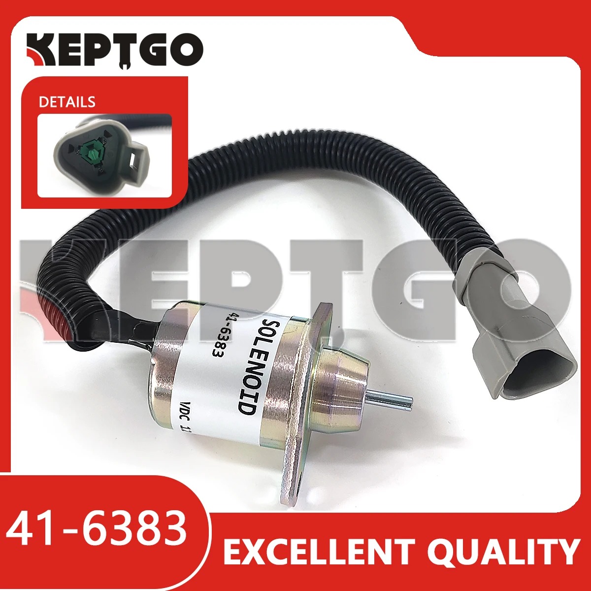 Стопорный электромагнитный клапан KEPTGO 41-6383 для двигателя Thermo King
