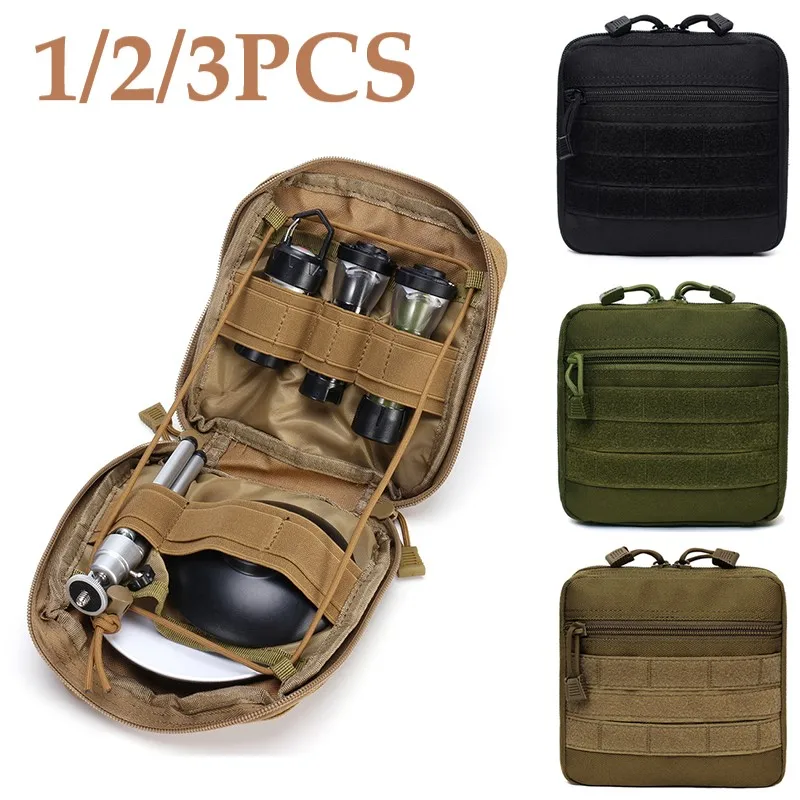 

Сумка-Органайзер Molle для кемпинга, вместительная сумка для хранения светильников и лампочек, подходит для Black Dog ESLNF Goal Zero ML4