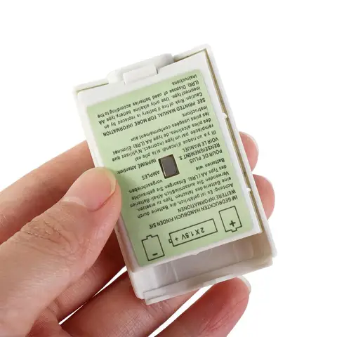 Чехол для батарей Xbox 360  throughpp черный/белый