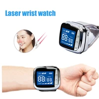 650nm laser wrist watch physiotherapy laser therapy device for diabetes cholesterol hypertension treatment rhinitis sinusitis