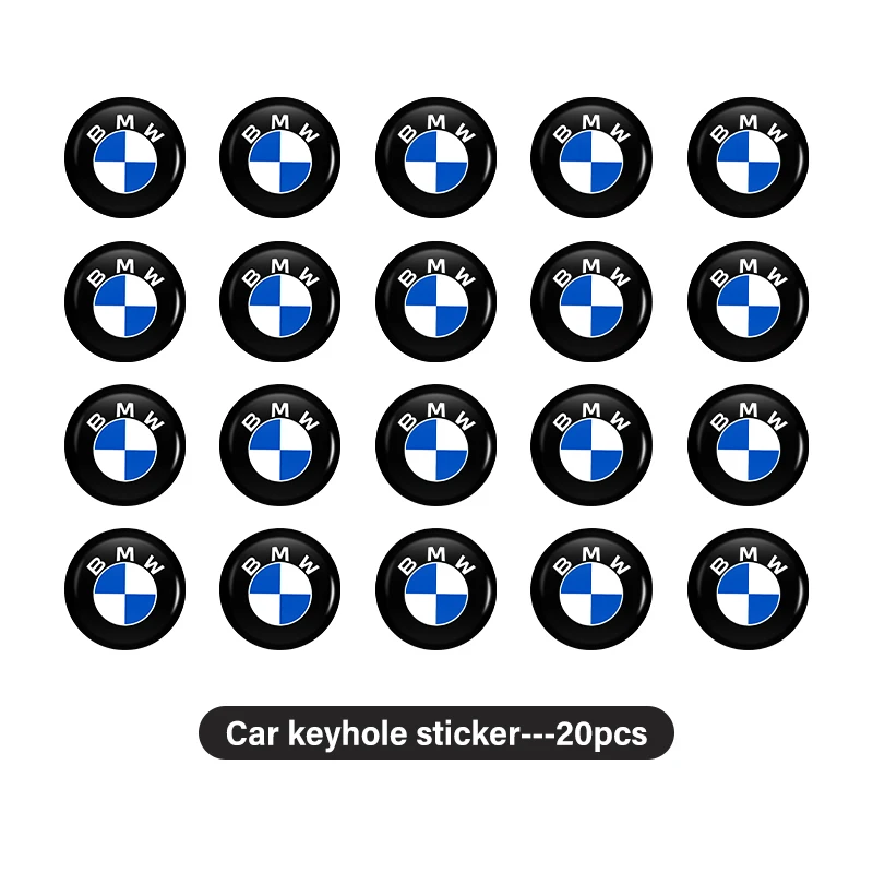 

Наклейки-эмблемы для ключей BMW (8/12/20 шт.) – Декоративные аксессуары для моделей E87, E70, E91, E30, G20, E92, E93, E60, E46, E90, G30