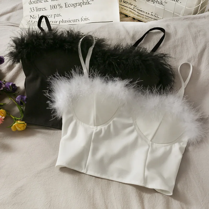 

Camis For Women Outwear Woman Sequins Vest Tank Tops Spaghetti Strap Patchwork Crop Top Short Female Casual Sweet Camisole