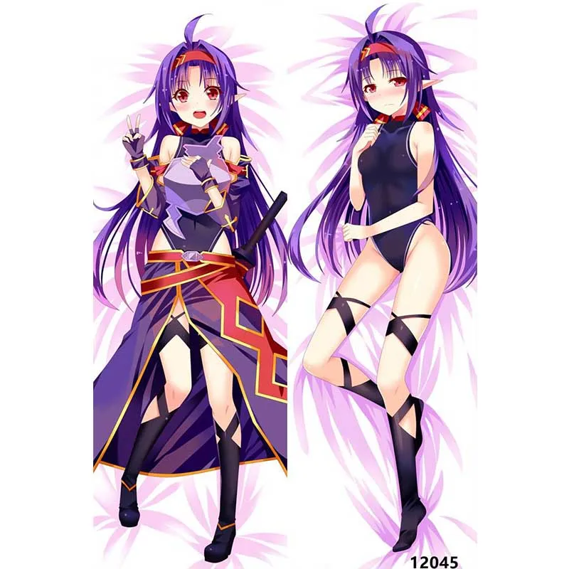 

sword art online (SAO) anime Characters sexy girl asuna throw pillow cover gun gale online GGO body Pillowcase Anime Dakimakura