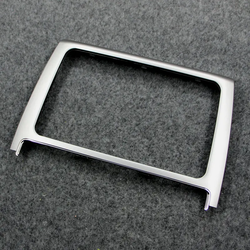 

Apply to polo 2014-2018 CD panel Navigation escutcheon Center panel Slivery