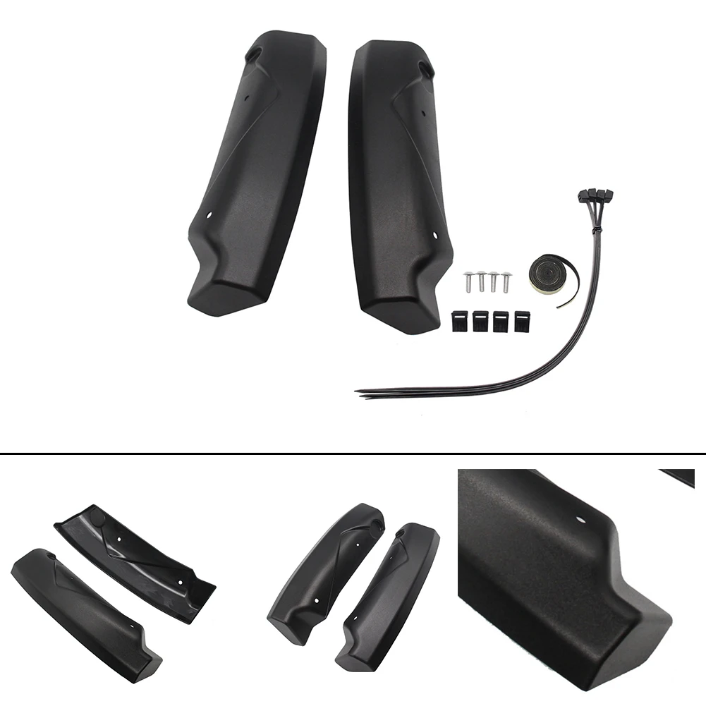 

Easy To Install Shock Absorber Cover Front Vehicle 200g 2PC ABS Bag Protect Motorcycle Enthusiasts From The Wind