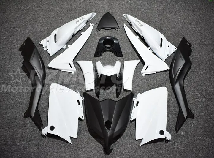 

Стильные новые комплекты обтекателей из АБС-пластика, подходят для YAMAHA T-max 530 2012 2013 2014 12 13 14 tmax, кузов белого цвета