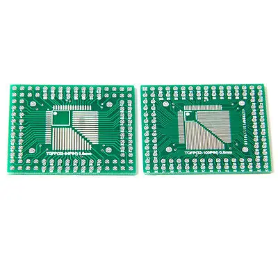 5 шт. QFP/TQFP/LQFP/FQFP 32/44/64/80/100 для DIP-адаптера, PCB плата, преобразователь, diy Электроника