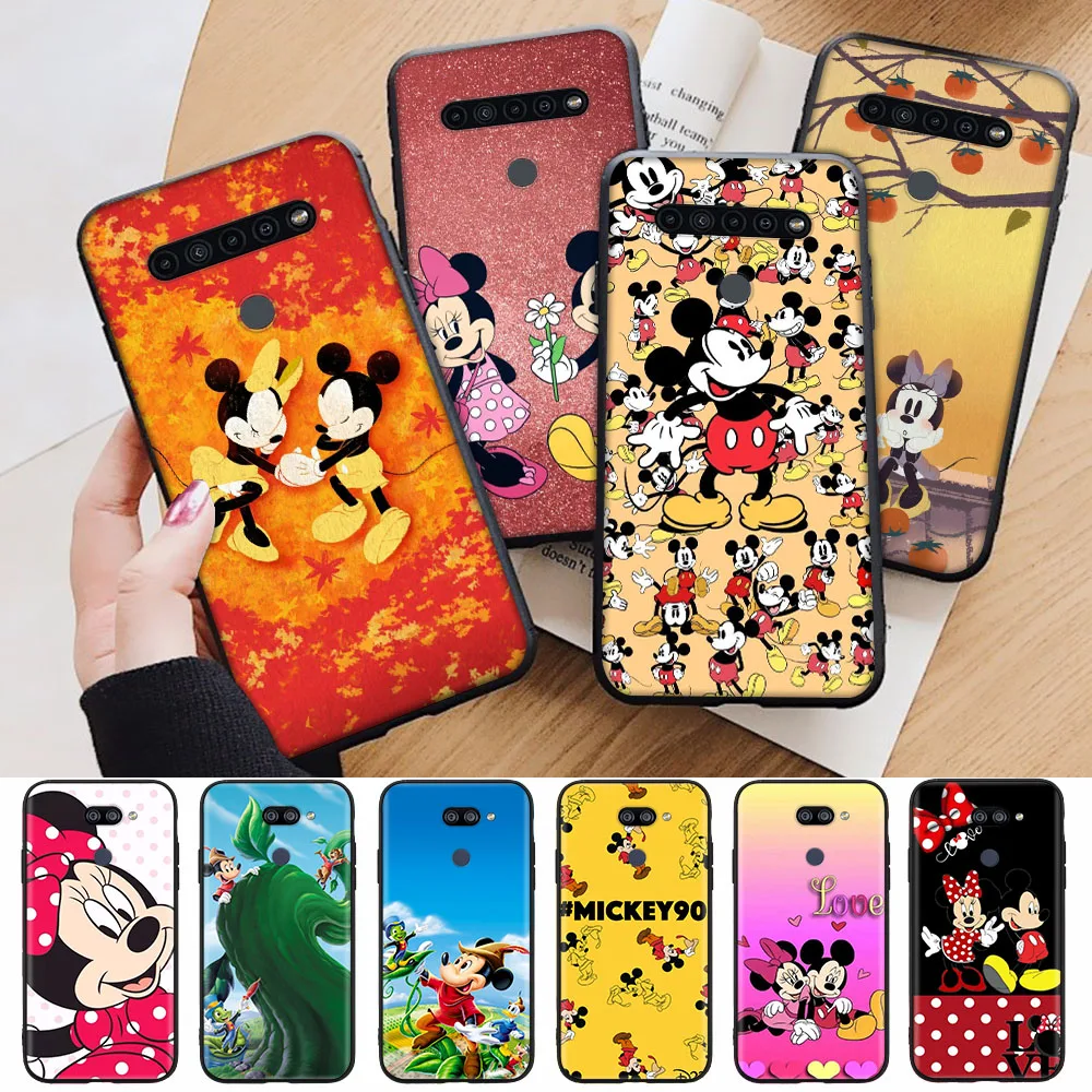 

Черный чехол для iPhone 5 5S SE 6 6S 7 8 Mini 12 11 Pro XR Max Mickey