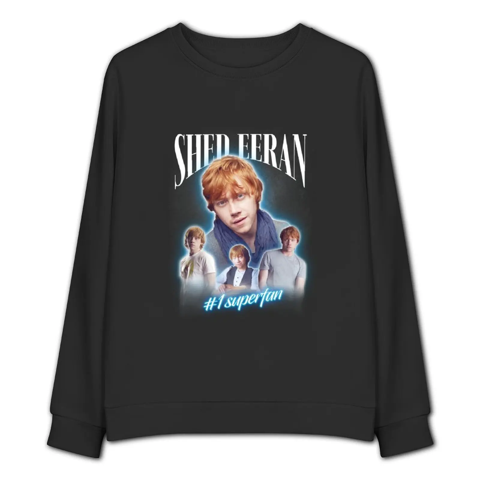 Rupert Grint Shed Eeran пародия проколов веера коллаж толстовка мужская одежда мужские