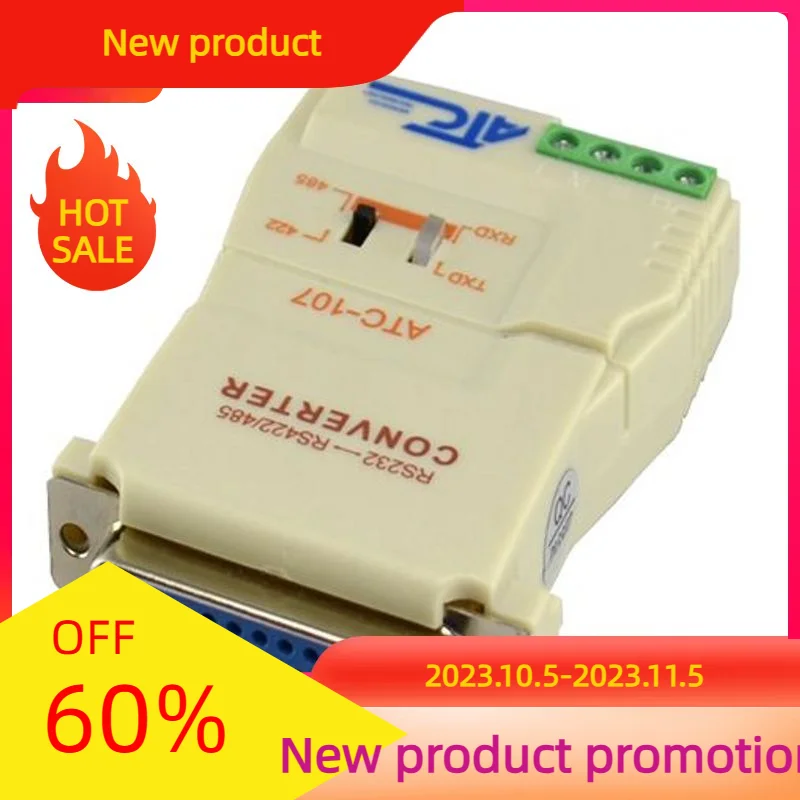

Hot Selling 232-485/422 Bidirectional Interface Converter Optical Isolation Band Power Supply ATC-107
