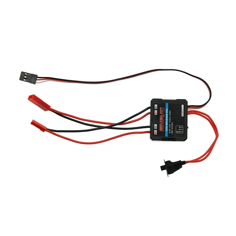 

2X 40A Brushed ESC Electronic Speed Controller For WPL C14 C24 C34 MN D90 MN99S MN86S MN86 MN86KS RC Car Upgrade Parts