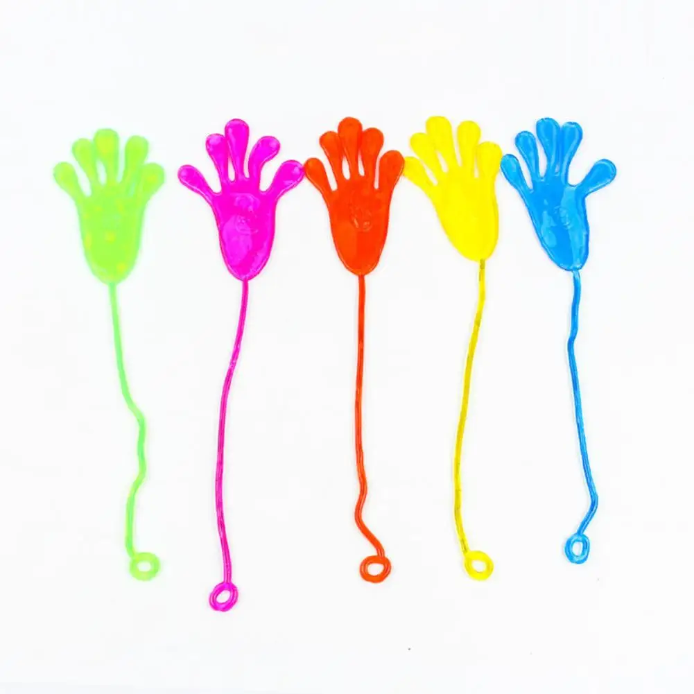 

Plastic Elasticity Flexible Stretchable Sticky Palm Climbing Wall Creative Tricky Toy