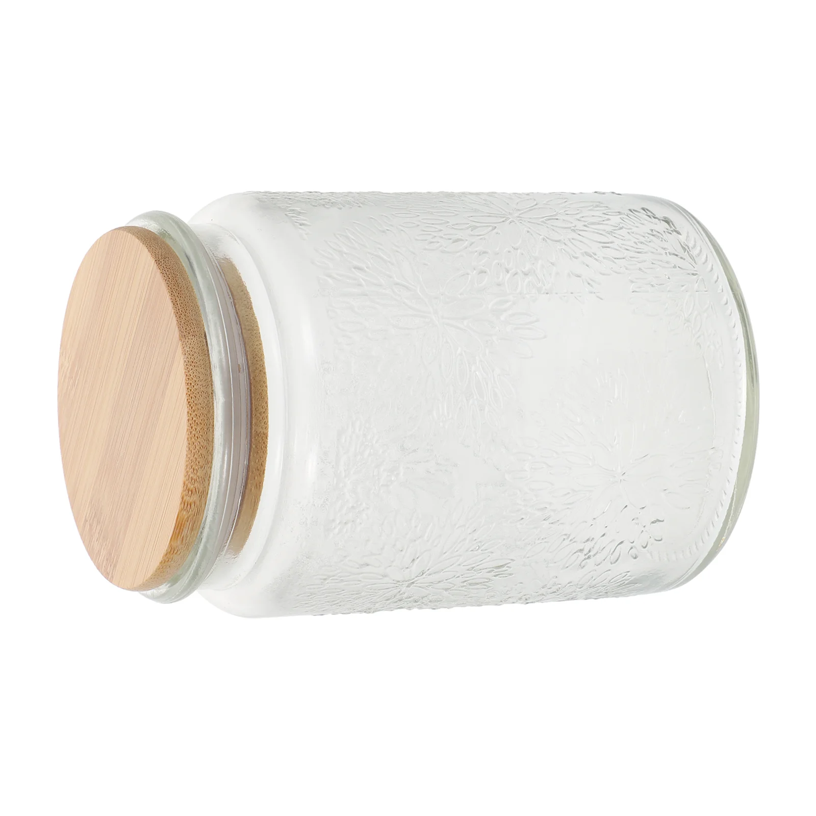 

1 Pc Practical Sealing Food Canister Practical Food Jar Sealing Food Container (Transparent)