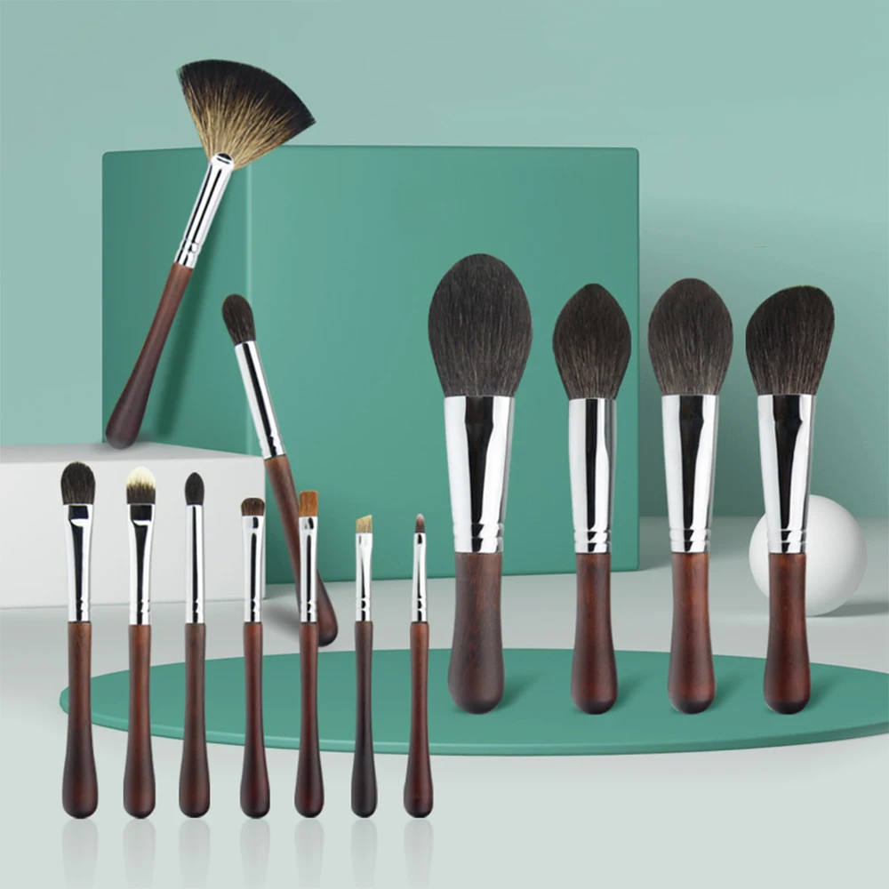 Makeup Brush 2021 New Luxurious Professional Brushes Set-High Level Goat Hair Blush Smudge Eye Shadow Brush Cosmetic Tool