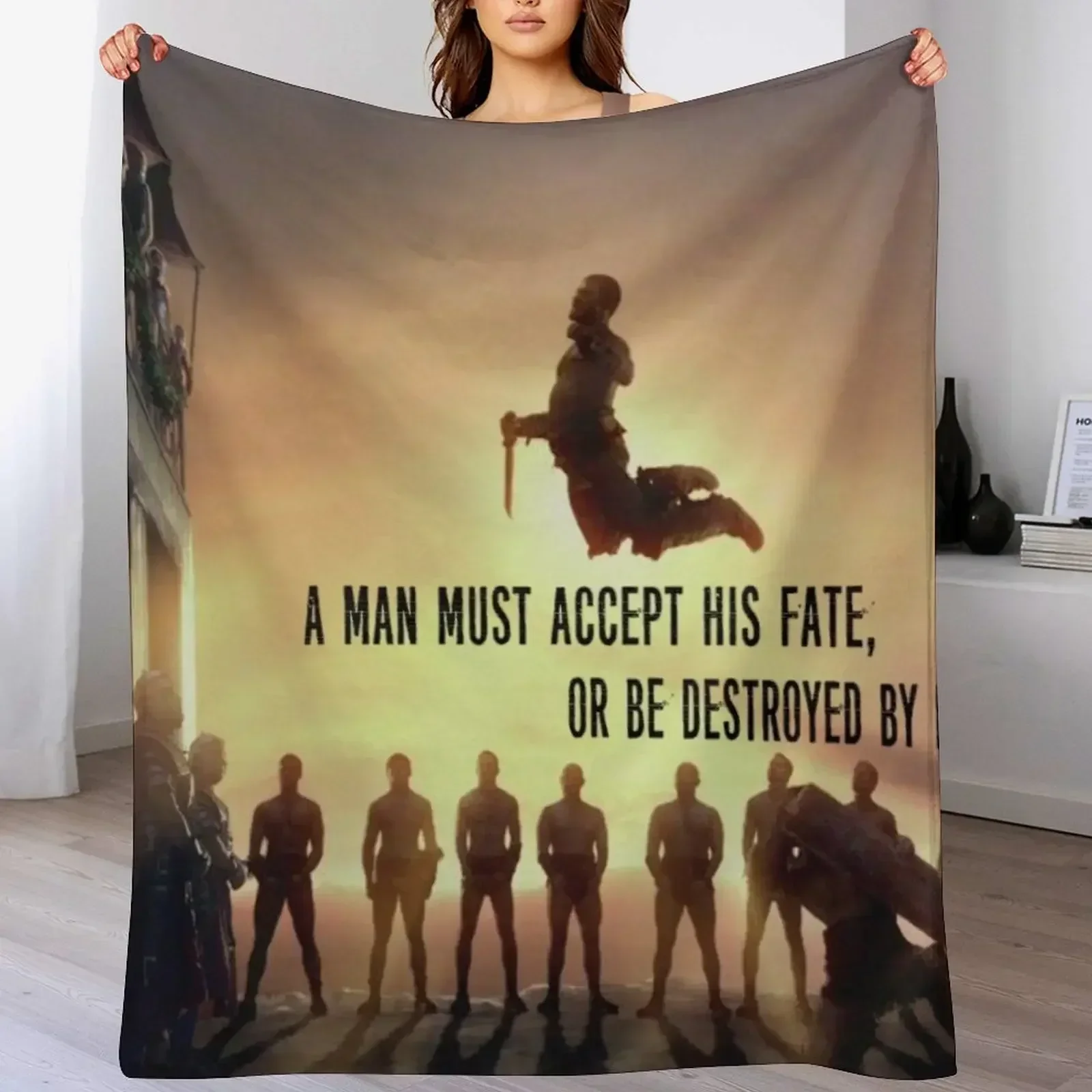 Одеяло Spartacus- hadiah Throw Blanket Лохматые меховые одеяла для диванов
