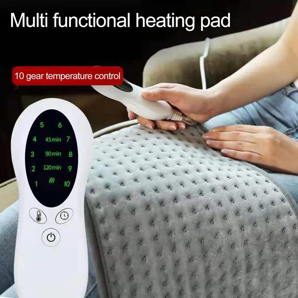 

Electric Blanket Intelligent Control Heat Evenly 10 Gears Timing Function Comfortable Single-Control Heating Pad manta electrica