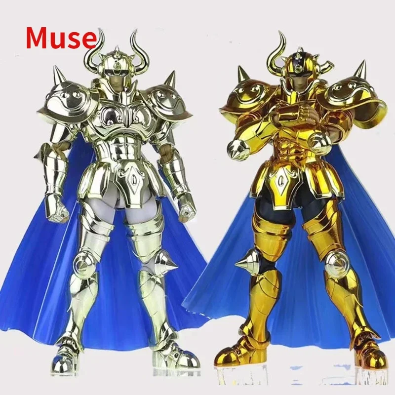 Фото В наличии CS Модель Saint Seiya Myth Cloth Ex Taurus Aludiba 24K/Золотые рыцари Зодиака Металлическая аниме-фигурка Игрушки Подарки №1