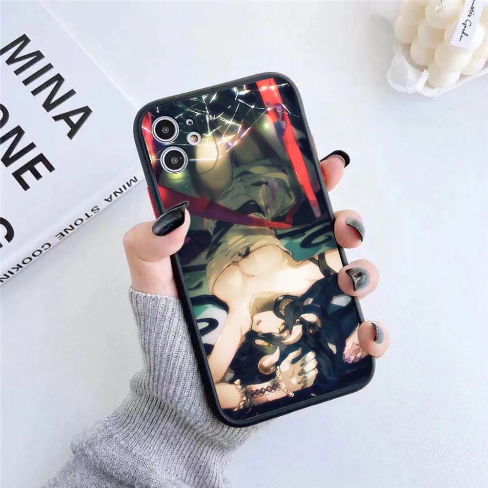 Новый трендовый чехол для телефона Overlord Anime iPhone 16 15 14 11 12 13 Pro Max Mini X XR XS 7 8 Plus SE 16Pro