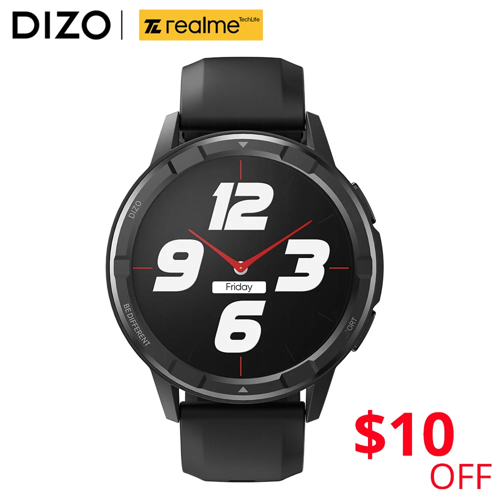 Новые смарт-часы DIZO Watch R Talk Go с Bluetooth вызовы спортивные цифровые женские